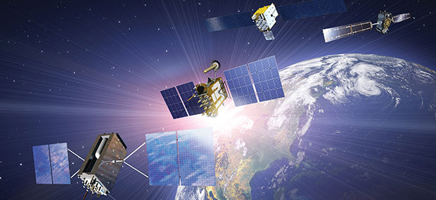 Credit: Satellites from public sources; background image: NASA/Chaykovsky Igor/Shutterstock.com