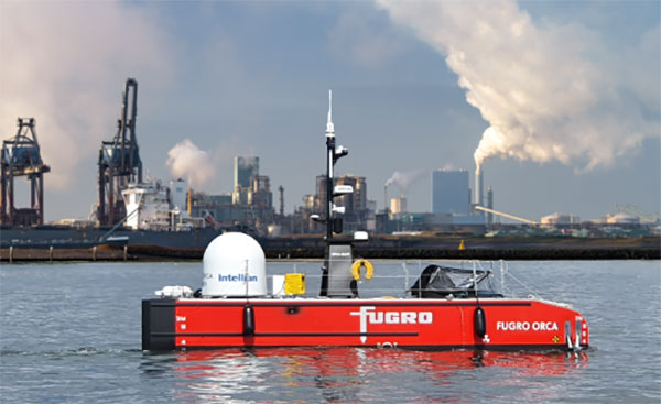 The Blue Essence USV Orca. (Photo: Fugro)