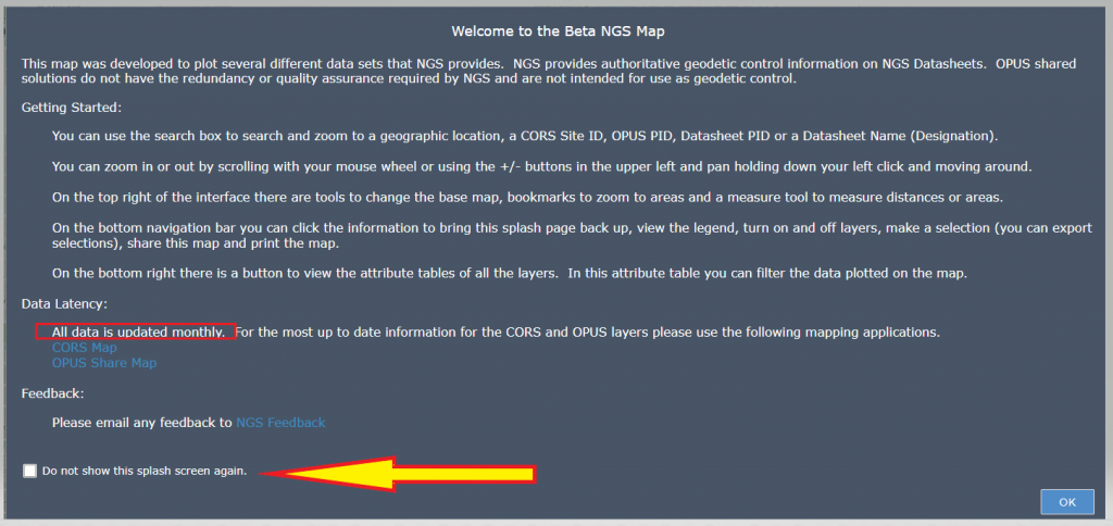 Sample map of Denver region. (Image: NGS website)