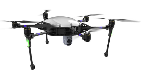 A customized Osprey Hexa-copter demonstrated the Robust Navigation System. (Photo: InfiniDome)