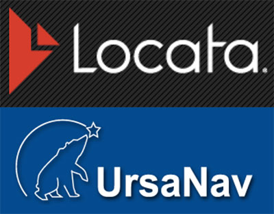 Locata, UsaNav logo