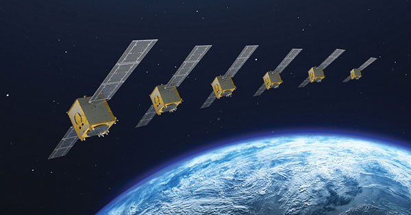 Galileo Second Generation Batch#1B satellites. (Image: ESA).