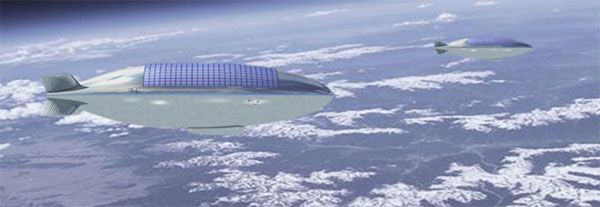 A stratospheric based telecommunications platform proposed by the Elefante Group. (Image: FCC)