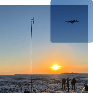 Skylink CNPC C-band radio network truFYX TSO qualified GPS trials. (Photo: uAvionix)