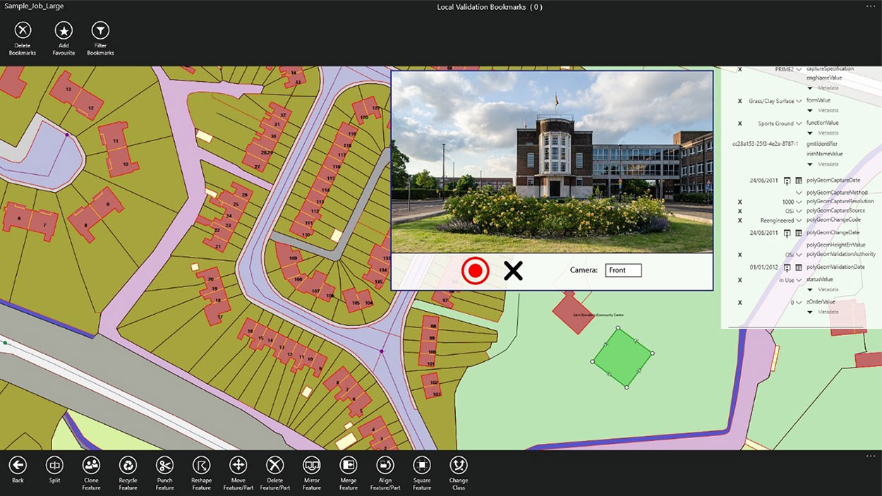 Screenshot: 1Spatial