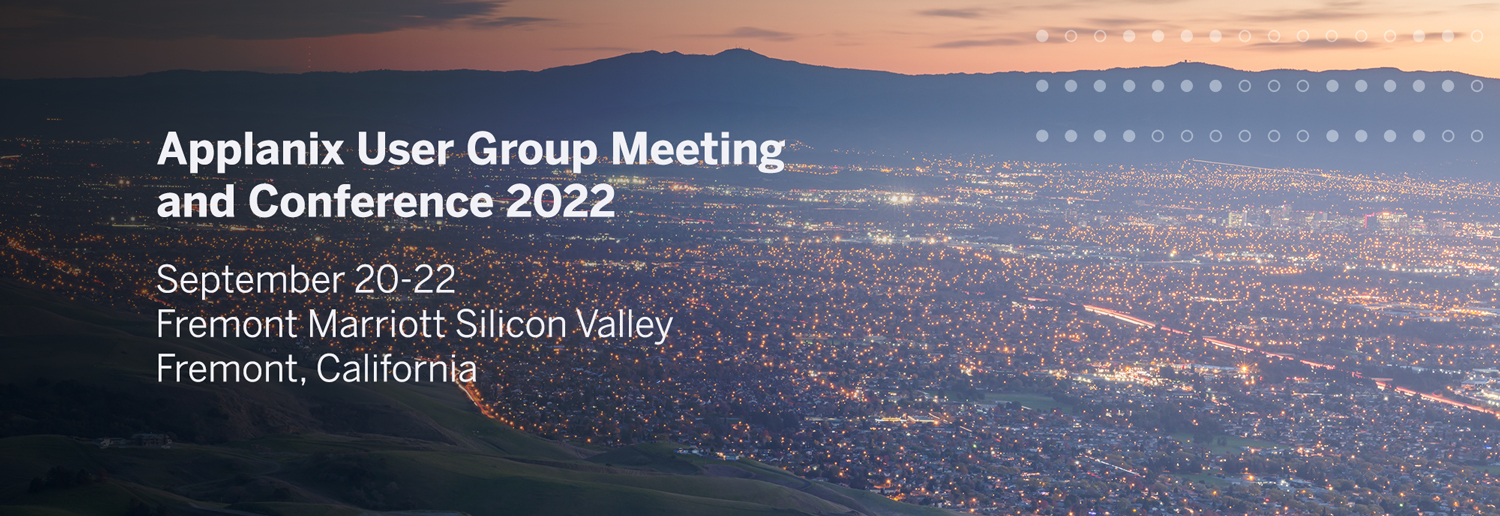 Applanix User Group Meeting logo