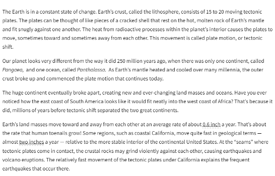 Screenshot: NOAA Website