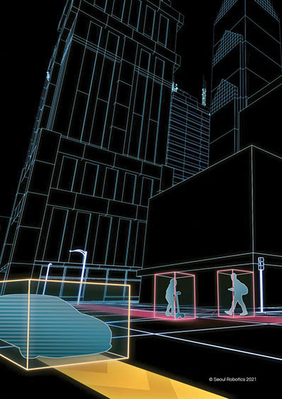 Companies are turning to 3D data to create safer and more secure environments. (Image: Seoul Robotics)