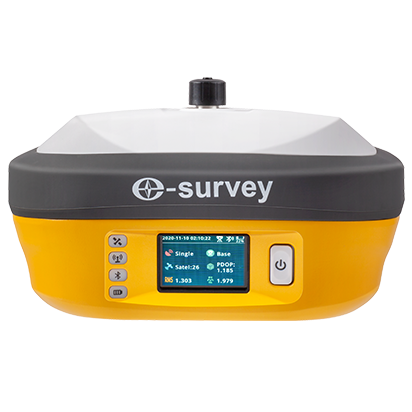 The E800 high-precision receiver. (Photo: eSurvey)