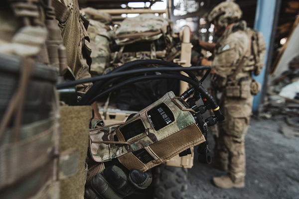 DroneShield RfPatrol body-worn C-UAS device with enrolled firmware upgrades. (Photo: DroneShield)