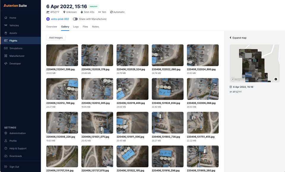 Screenshot: Auterion