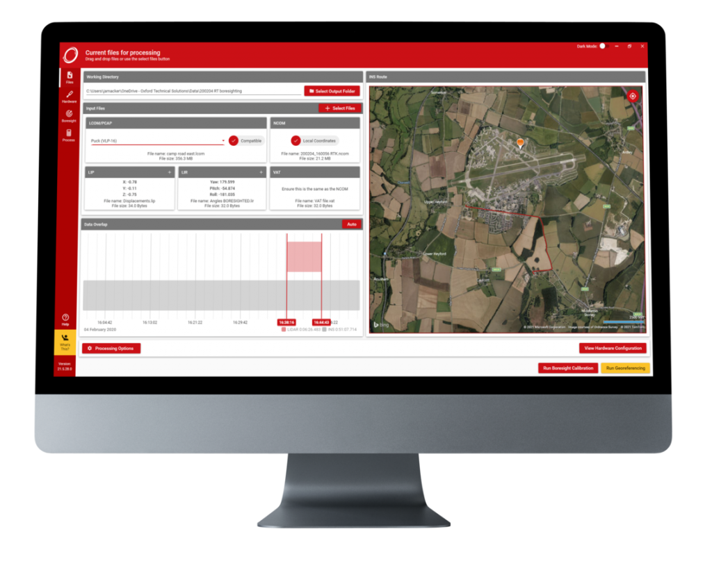 OxTS Georeferencer. (Image: OxTS)