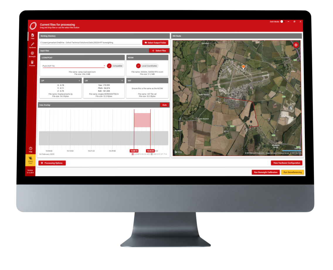 OxTS Georeferencer. (Image: OxTS)