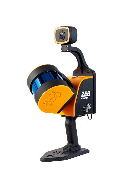The ZEB Vision 4K panoramic camera. (Photo: GeoSLAM)