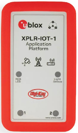 The u-blox XPLR-IOT-1 IoT explorer kit. (Image: u-blox)