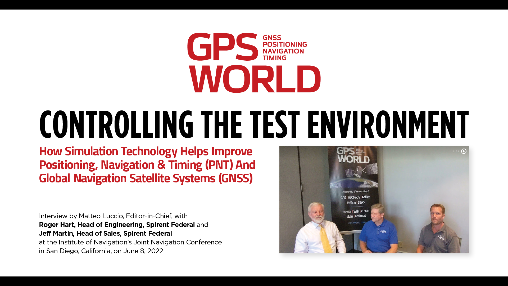 Photo: GPS World Staff