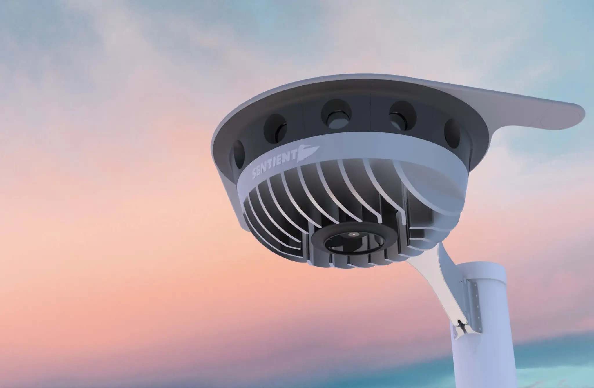 Sentient's AI-enabled Vidar Surface sensor. (Photo: Sentient)