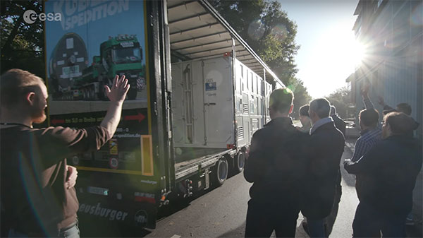 Screenshot: ESA video