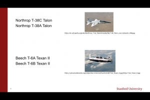Aerobatic-capable Military Training aircraft reporting low NIC values (Image: Stanford University)