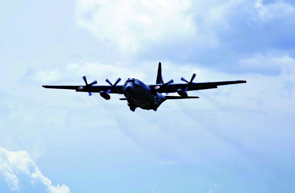 The C-130 Hercules aircraft is used to rapidly drop cargo to provide relief after disasters or troops into battle zones. (Image: USAF Devin Doskey- 341st Missile Wing Public Affairs)