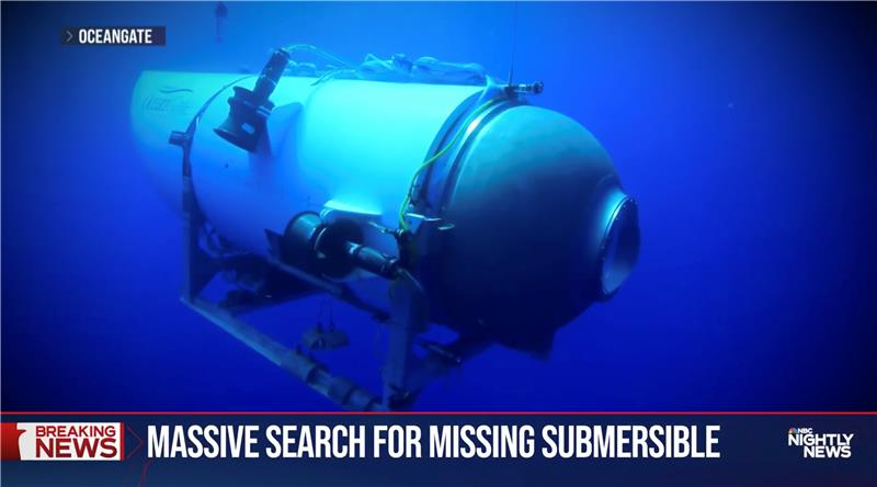 OceanGate. (Credit: Screenshot of NBC news coverage)