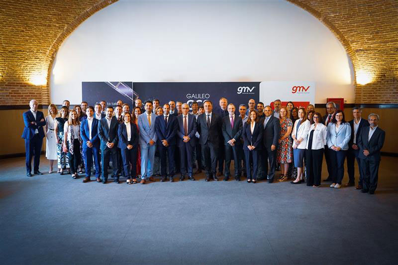 Contract ceremony in Madrid, Spain, on June 22. (Image: GMV)