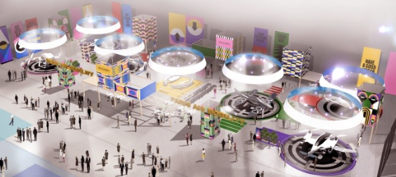 Air Mobility Event Illustration. (Image: Paris Air Show)