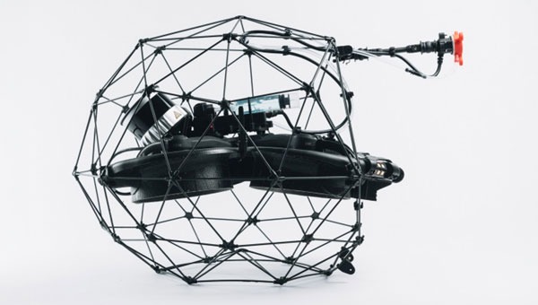 Elios 3 UAV with UT probe. (Image: Flyability)