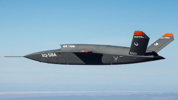 XQ-58A Valkyrie. (Photo: AFRL)
