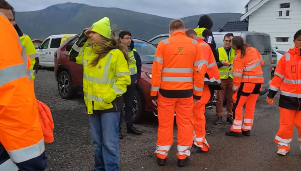 The Labsat team participated in Jammertest 2024 in Norway. (Photo: Labsat)