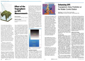 Figure 2A Different eras of “Innovation” throughout the years; the January 1993 edition (left) and the January 2000 edition (right). (Photo: GPS World archives)