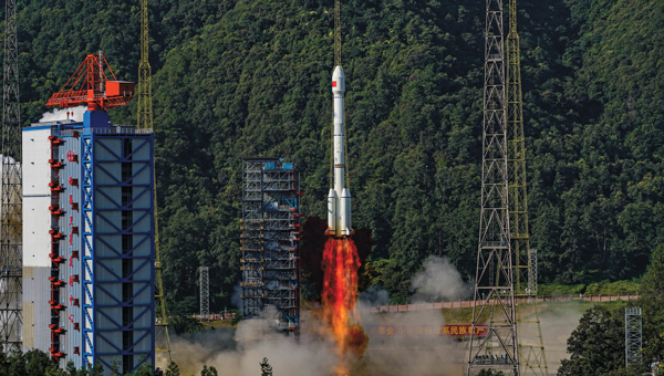 Successful launch of the 59th and 60th BDS satellites on Sept. 19, 2024. (Photo: International Cooperation Center of China Satellite Navigation Office)