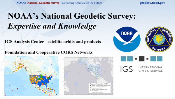 NGS expertise and knowledge. (Photo: NGS/NOAA)