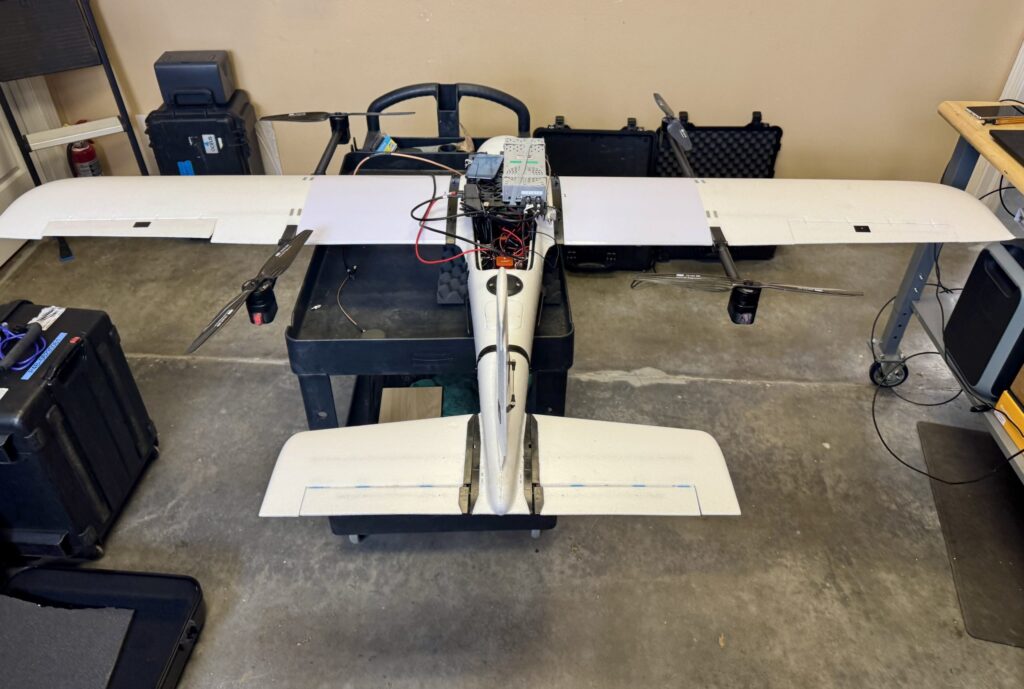 L5-direct FPGA attached to the assessment UAV. (Credit: oneNav)
