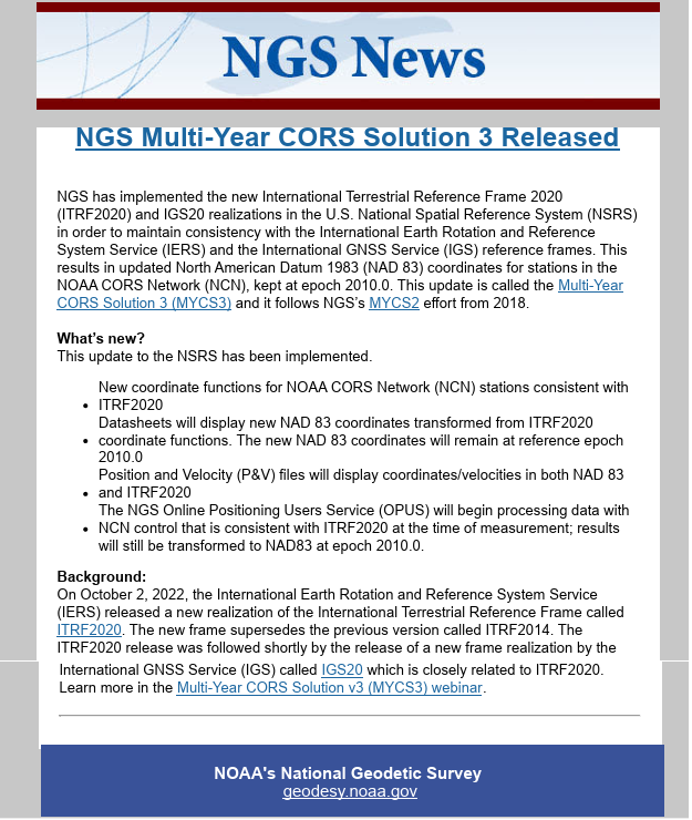 NGS MYCS 3 released. (Credit: NGS) 