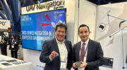 From left, Gustavo López, market portfolio manager at Septentrio, and Miguel Ángel de Frutos, director and CTO at UAV Navigation–Grupo Oesía. (Credit: UAV Navigation–Grupo Oesía)