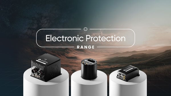 Arming Boreas and Certus Evo systems with electronic protection ensures mission continuity in the face of GNSS jamming and spoofing. (Credit: Advanced Navigation)