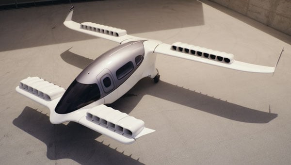 Lilium jet eVTOL (Credit: Lilium)