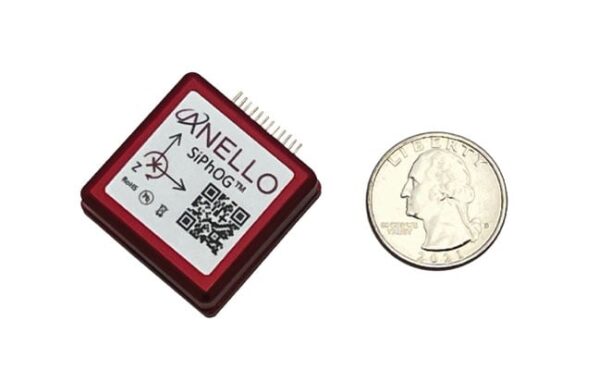 SiPHOG makes it possible to deliver high-precision optical navigation in a chip-scale form factor — smaller than a fingernail.