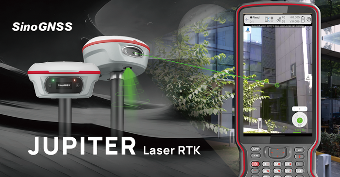 ComNav's Jupiter GNSS receiver integrates a 50-m laser, IMUm and camera technology.