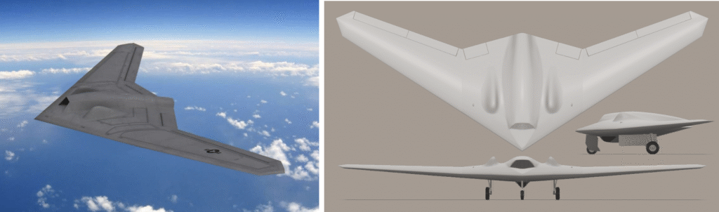 RQ-170 Sentinel Stealth Drone thought to operate out of Cheech AFB Nevada (Photo: Lockheed Martin)