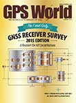 GPS World January 2015 cover
