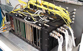 The Harris-supplied navigation payload before integration into the second GPS III SV. (Photo: Harris)