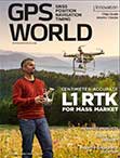 GPS World October 2016 cover