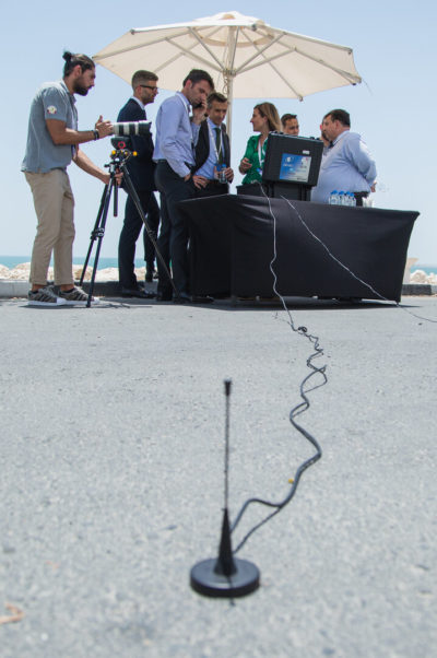a public demonstration of Galileo's return link service was performed at the Cospas-Sarsat Joint Committee Meeting in Doha in Qatar in summer 2019. ()Photo: ESA)