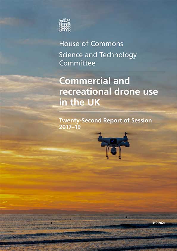 Photo: UK Drone report cover