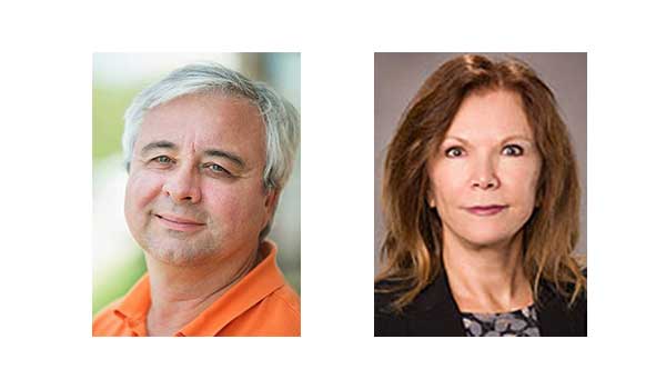 Headshots: John Fischer and Ellen Hall