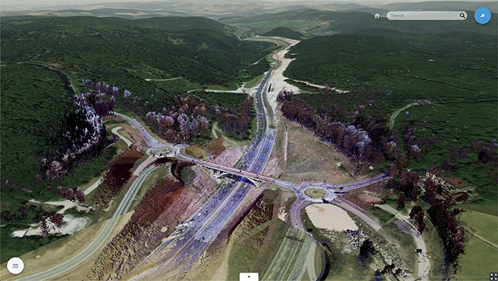 Trimble Clarity features cloud integration and support for 3D point cloud, imagery and mesh model formats. (Photo: Trimble)