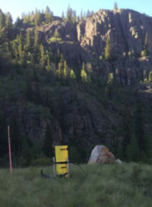 A10 Absolute Gravimeter. A field deployable version of the laboratory FG5 absolute gravimeter, was developed by Micro-g LaCoste in the early 2000’s. This instrument, now known as the A10, operates on principals nearly identical to the FG5 free fall gravimeter. However, the laser used in the A10 system is not a primary standard due to the low power and fragile nature of the Iodine based laser, and does need to be calibrated routinely. (Source: National Geodetic Survey)